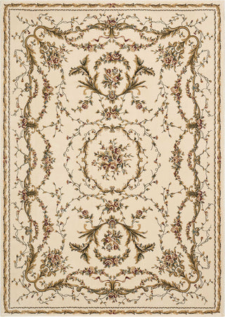 Nourison Bordeaux BOR01 Ivory Area Rug