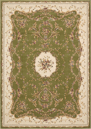 Nourison Bordeaux BOR01 Sage Area Rug 5'3'' X 7'4''