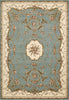 Nourison Bordeaux BOR01 Slate Blue Area Rug main image