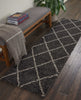 Nourison Brisbane BRI03 Charcoal Area Rug Room Scene 4