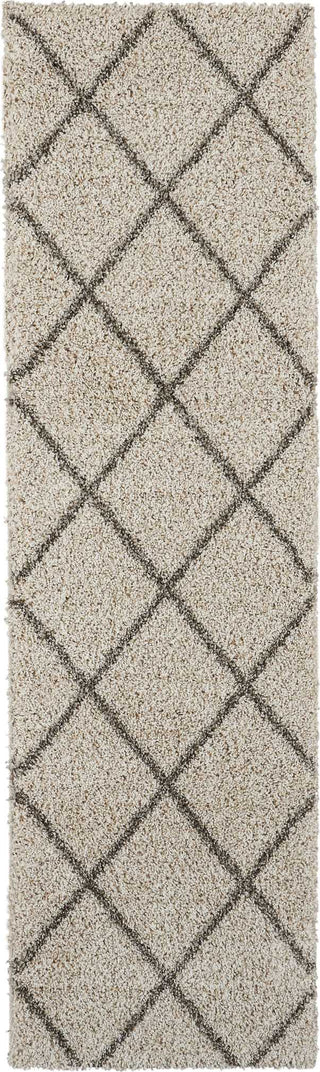 Nourison Brisbane BRI03 Cream Area Rug 2'2'' X 7'6'' Runner