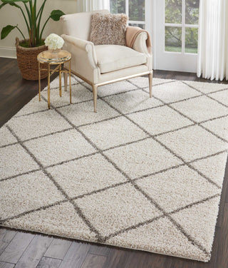 Nourison Brisbane  BRI03 Cream Area Rug Room Scene Featured