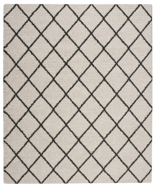 Nourison Brisbane BRI08 Ivory Charcoal Area Rug main image