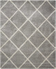 Nourison Brisbane BRI03 Ash Area Rug 8'2'' X 10'