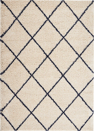 Nourison Brisbane BRI03 Ivory Blue Area Rug