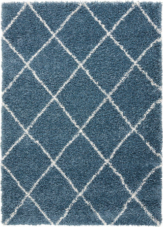 Nourison Brisbane BRI03 Slate Blue Area Rug main image