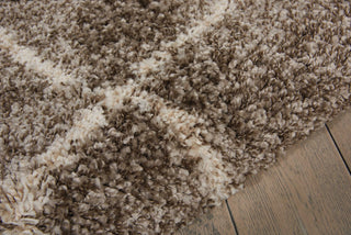 Nourison Brisbane BRI03 Stone Area Rug Detail Image