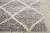 Nourison Brisbane BRI08 Ash Area Rug Detail Image