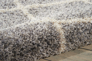 Nourison Brisbane BRI08 Ash Area Rug Detail Image