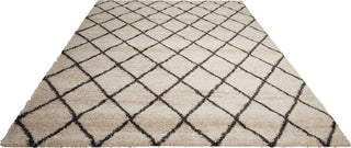 Nourison Brisbane BRI08 Ivory Charcoal Area Rug Main Image