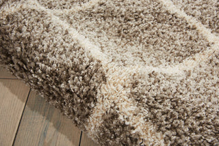 Nourison Brisbane BRI08 Stone Area Rug Detail Image