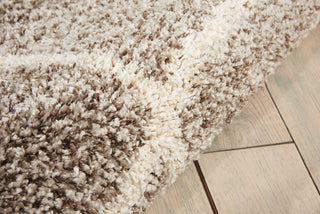 Nourison Brisbane BRI08 Stone Area Rug Detail Image