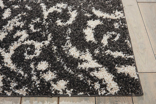 Nourison Brisbane BRI09 Black/White Area Rug Detail Image