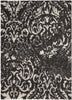 Nourison Brisbane BRI09 Black/White Area Rug main image