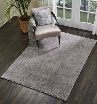 Nourison Palm Beach BTSA2 Light Grey Area Rug Room Image Feature