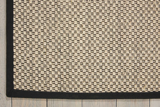 Nourison Beechwood BE003 Charcoal Area Rug Corner Image