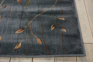 Nourison Cambridge CG04 Blue Area Rug Detail Image