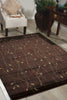 Nourison Cambridge CG04 Chocolate Area Rug Room Image Feature
