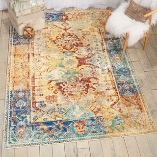 Nourison Cambria CAM02 Cream Area Rug Room Image Feature