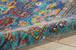 Nourison Cambria CAM04 Blue Area Rug Detail Image