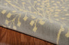 Nourison Capri CAP1 Slate Area Rug Detail Image