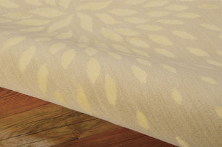 Nourison Capri CAP2 Beige Area Rug 6' X 8' Texture Shot