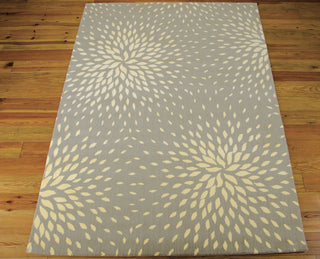 Nourison Capri CAP2 Grey Area Rug 6' X 8' Floor Shot