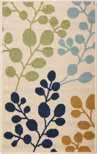 Nourison Caribbean CRB01 Ivory Area Rug