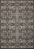 Nourison Caribbean CRB12 Charcoal Area Rug