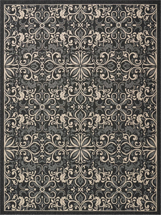 Caribbean CRB12 Charcoal Area Rug by Nourison Main Image