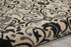 Nourison Caribbean CRB12 Ivory/Charcoal Area Rug Detail Image