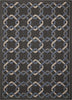 Nourison Caribbean CRB16 Charcoal Area Rug