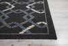 Nourison Caribbean CRB16 Charcoal Area Rug Detail Image