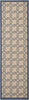 Nourison Caribbean CRB16 Ivory Blue Area Rug