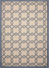 Nourison Caribbean CRB16 Ivory Blue Area Rug main image
