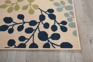 Nourison Caribbean CRB01 Ivory Area Rug Detail Image