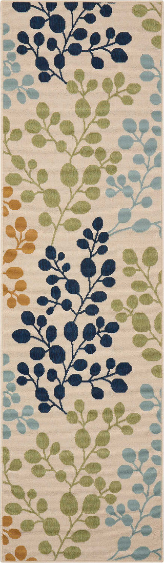 Nourison Caribbean CRB01 Ivory Area Rug