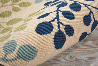 Nourison Caribbean CRB01 Ivory Area Rug Detail Image