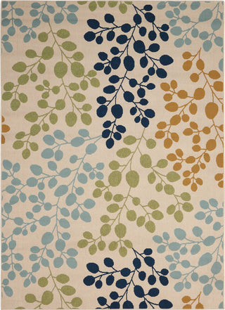 Nourison Caribbean CRB01 Ivory Area Rug