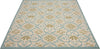 Nourison Caribbean CRB02 Ivory Blue Area Rug Main Image