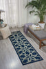 Nourison Caribbean CRB05 Navy Area Rug Room Image