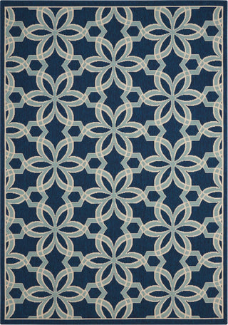 Nourison Caribbean CRB05 Navy Area Rug 