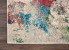 Celestial CES12 Ivory/Multicolor Area Rug by Nourison Corner Image