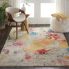 Celestial CES12 Ivory/Multicolor Area Rug by Nourison Room Image Feature