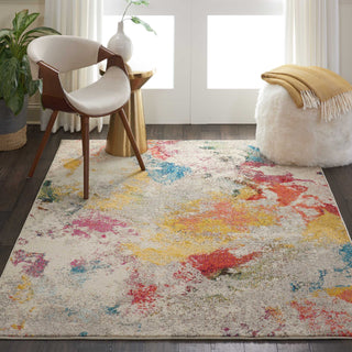 Celestial CES12 Ivory/Multicolor Area Rug by Nourison