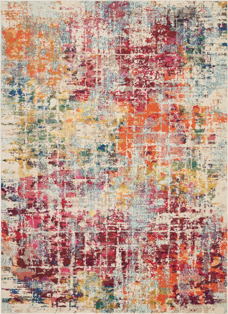 Celestial CES13 Pink/Multicolor Area Rug by Nourison main image