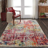 Celestial CES13 Pink/Multicolor Area Rug by Nourison