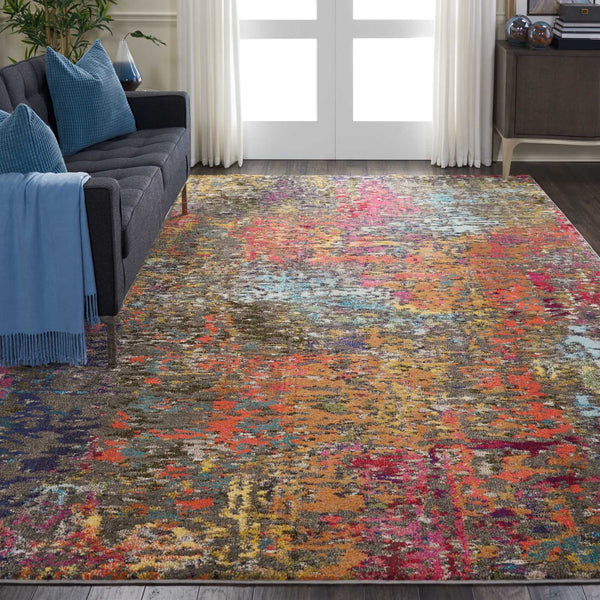 Celestial CES14 Sunset Area Rug by Nourison – Incredible Rugs and Decor