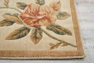 Nourison Cambridge CG08 Ivory Area Rug Detail Image