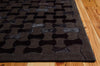 Nourison Chicago CHI01 Black Area Rug by Joseph Abboud 4' X 6' Feature